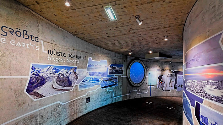 Polardom Schönbrunn Museum Ausstellungsgrafik Foto Jungel Schmid